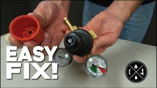 How to replace the pressure adjustment bonnet on a Taprite regulator [upl. by Allets495]