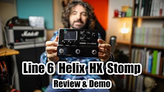 Line 6 Helix HX Stomp  Review amp Demo [upl. by Erb]