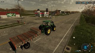 Farming Simulator 22 Elmcreek 57  Selling Wool and Eggs Buying New Field F31 [upl. by Rednijar]