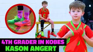 Kason Angert is BACK  4th Grader SHOWS HANDLE and VISION at Buckeye Prep Invitational [upl. by Ayaj]