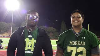 RAW  PostGameINTERVIEWS w Marcus Holbrooks Jr amp Sefili Fonua [upl. by Gwyneth]