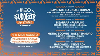 MEO Sudoeste  9 a 12 agosto na Zambujeira do mar  Bilhetes em MEOBlueticketpt [upl. by Jacobson]