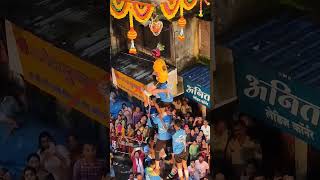 Dahi Handi 2022 Dombivli Janamastami Celebration Shiv Mandir Road [upl. by Dang]