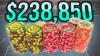 200K Pots in High Stakes Cash Game [upl. by Lumbard]