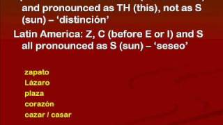 Dialects and Regional Differences in Spanish [upl. by Mairhpe]