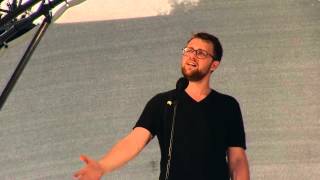 Lars Ruppel  quotAlter Schwedequot  Live beim Open Air Poetry Slam im GAZIStadion Stuttgart [upl. by Bernette392]