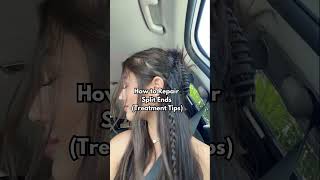 How to repair split ends treatment tips hairtips ￼ [upl. by Atirec]