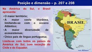 7º ano  Resumo  Brasil e seu espaço [upl. by Maressa]