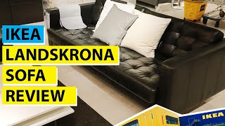 Ikea LANDSKRONA Sofa Review [upl. by Orhtej]