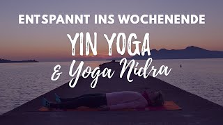 🔴 Live Yin Yoga amp Yoga Nidra  Entspannt ins Wochenende  Entspannung amp AntiStress 🔴 [upl. by Anaet]