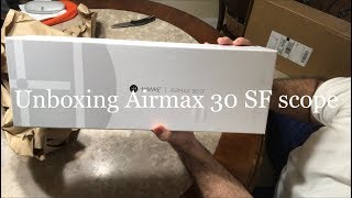 Unboxing Hawke Airmax 30 SF scope [upl. by Jemie169]