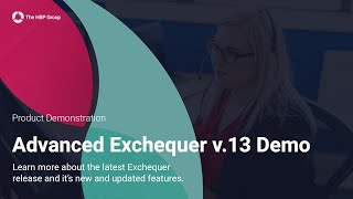 Advanced Exchequer Version 13 Release  Product Demo [upl. by Nonie]