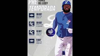 Calendario de Pre Temporada  LIDOM 20242025 [upl. by Harrell881]