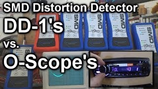 6 SMD Distortion Detector DD1s VS 2 Oscilloscopes [upl. by Sihtnyc]