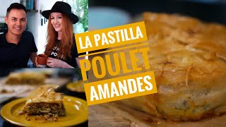 Recette de la pastilla poulet amandes  succès assuré 😜 [upl. by Adniled]