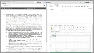 Winter 2022 Q2 Mergers amp Takeovers Complete Solved in ICAP Software by Sir Saud Tariq [upl. by Denney]