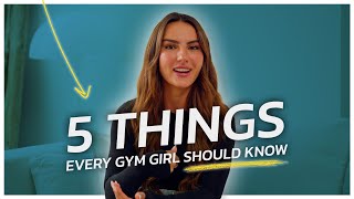 5 TIPS FOR GYM GIRLS  Krissy Cela [upl. by Hesther475]