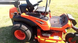 2013 Kubota ZD321 Zero Turn Diesel John Deeretractor [upl. by Mattox]