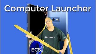 Galaxy Note 9 Running Windows 10  Best Productivity Launcher For Business Users [upl. by Munroe]