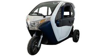 Fully enclosed Mobility scooter 3 wheel electric car For Adult  Mobility scooter three wheel [upl. by Notsew]