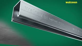 Walraven RapidStrut® rail system for versatile medium weight applications [upl. by Kassab]