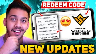 FREE FIRE REDEEM CODE 😍 FREE FIRE NEW UPDATES 😱 FREE FIRE ESPORTS INDIA UPDATES 🤯 GAMING AURA [upl. by Brunella]