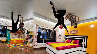 We are walking on the Ceiling   Upside Down House Kolkata   Daily Vlog [upl. by Vernor]