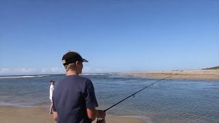 Fishing At Shoalhaven River Opening [upl. by Elinet]