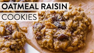 Oatmeal Raisin Cookies  Sallys Baking Recipes [upl. by Retsehc]