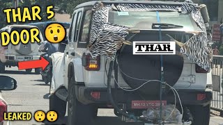 2024 Mahindra Thar 5 Door FULLY Leaked 😱 100 Exclusive Video 💪 5 DOOR THAR 2023 is HERE ❗️ [upl. by Cazzie]