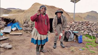 impresiónate A sus 90 Años VIVE SOLA con su Pareja en un inhóspito lugar de los Andes [upl. by Harper666]