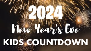 2023 New Years Eve Kids Early Countdown to 2024  Its almost midnight [upl. by Hsima]