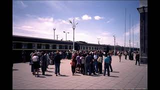 Ulan Bator Railway station Mongolia 1992 Water Colours [upl. by Mukul]