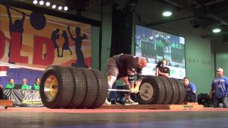 Brian Shaw Ties World Record Deadlift 1128 Pound Deadlift [upl. by Klement]