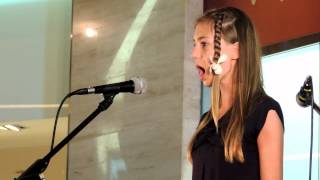 Dahil sa Isang Bulaklak performed by Victoria Langenbach at The Music Chamber Dubai [upl. by Honeywell]