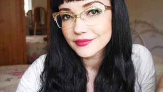 Kate Spade Glitter Glasses  UNBOXING AND REVIEW [upl. by Byron]