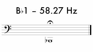 Bb1 Tuning Drone [upl. by Rafe]
