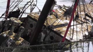 Sinking amp Raising Tall Ship quotAstridquot on the Cork Coast July 2013 by karl grabe [upl. by Buddie422]