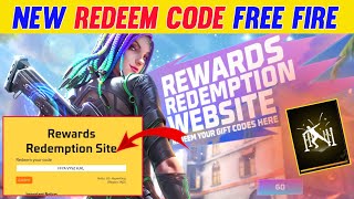 New Redeem Code Free Fire  Rewards Redemption Website Free Fire [upl. by Eey744]