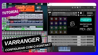 Configurar o vArranger com o Kontakt  Transforme seu Controlador em Teclado de Ritmo Arranjador [upl. by Neelyhtak]