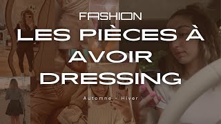 Les pièces à avoir dans son dressing pour lautomne et lhiver  Mode🍂🍁 [upl. by Kirsteni701]