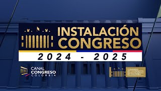 Transmisión 20 de Julio de 2024  Instalación Congreso 20242025 [upl. by Kempe]