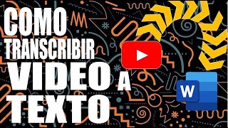 LA MEJOR IA PARA TRANSCRIBIR VIDEO O AUDIO A TEXTO [upl. by Anairam445]