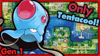 Can I Beat Pokemon Red with ONLY Tentacool 🔴 Pokemon Challenges ► NO ITEMS IN BATTLE [upl. by Revart]