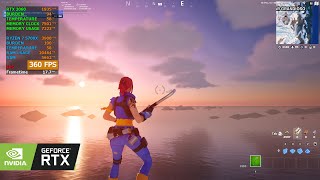 RTX 3060  Ryzen 7 5700x Fortnite Season 5  RANKED  Performance Mode 1080p  FPS limit test [upl. by Marchak]