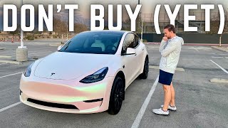 Why I Would NOT Buy A TESLA Model Y Right Now [upl. by Perkin452]