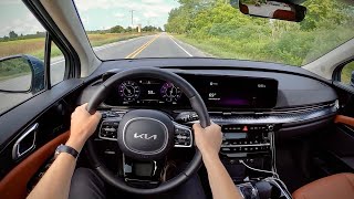 2022 Kia Carnival SX Prestige  POV Review [upl. by Yziar]