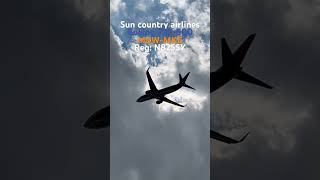 Sun country airlines MDWMKE [upl. by Platas558]