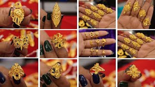 gold ring for women। ladies ring design। sonar angti। gold ring design for female। anghuti design। [upl. by Deragon]