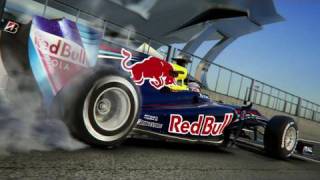 Formel 1 2010 Sebastian Vettel im Red BullFahrsimulator Fo [upl. by Joycelin]